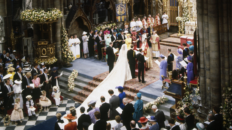 The wedding of Prince Andrew and Sarah Ferguson