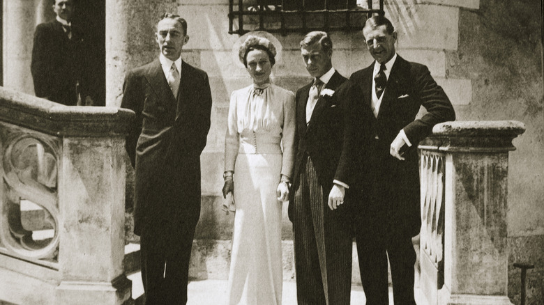 King Edward VIII and Wallis Simpson wedding 