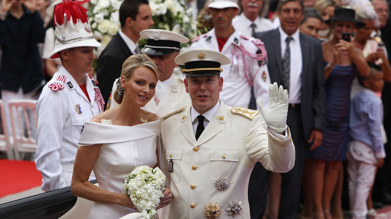 Prince Albert and Princess Charlene of Monaco wedding 