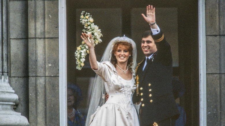 Prince Andrew and Sarah Ferguson wedding 