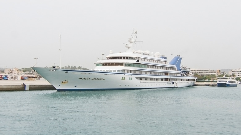 Prince AbdulAziz docked in Ibiza, 2016