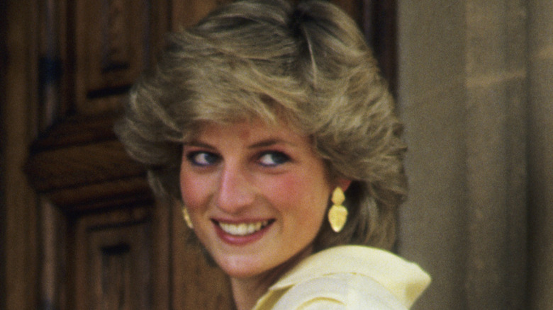 Princess Diana smiling