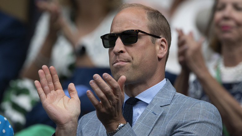 Prince William at Wimbledon