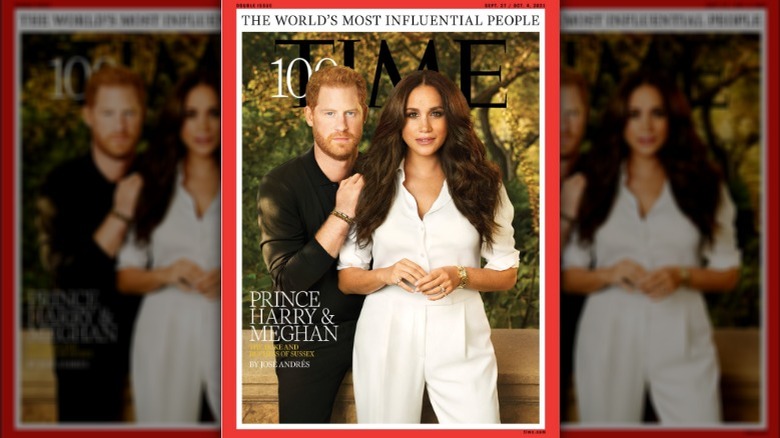 Prince Harry and Meghan Markle Time magazine cover