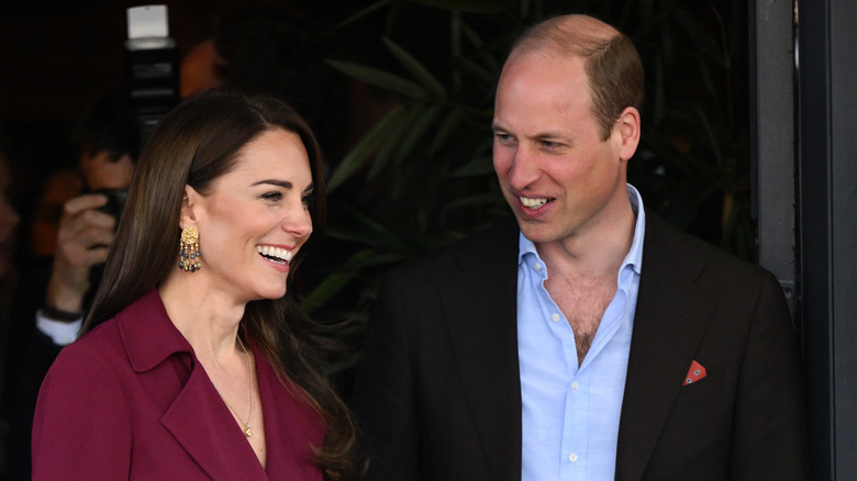 Princess Catherine and Prince William smiling