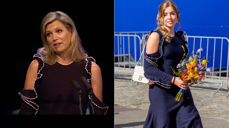 Queen Maxima and Princess Alexia of The Netherlands 