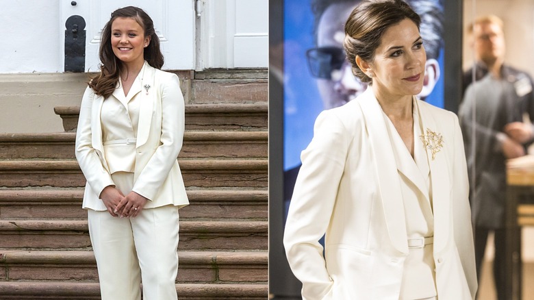 Princess Isabella and her mom, Crown Princess Mary 