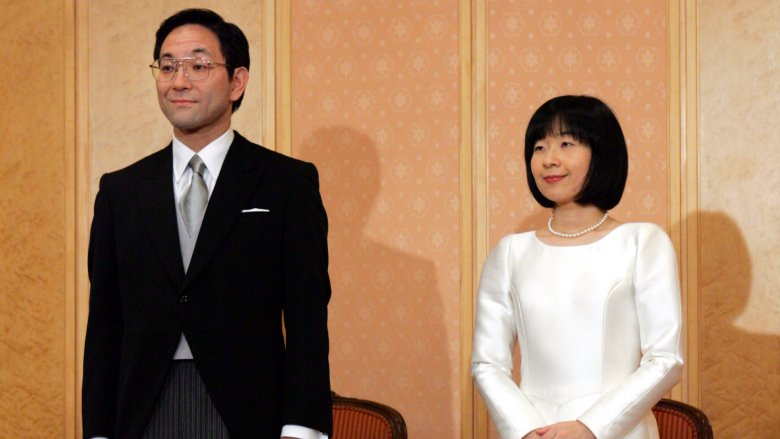 Princess Sayako and Yoshiki Kuroda