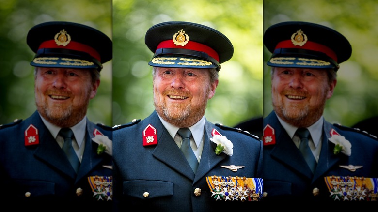 King Willem-Alexander smiling