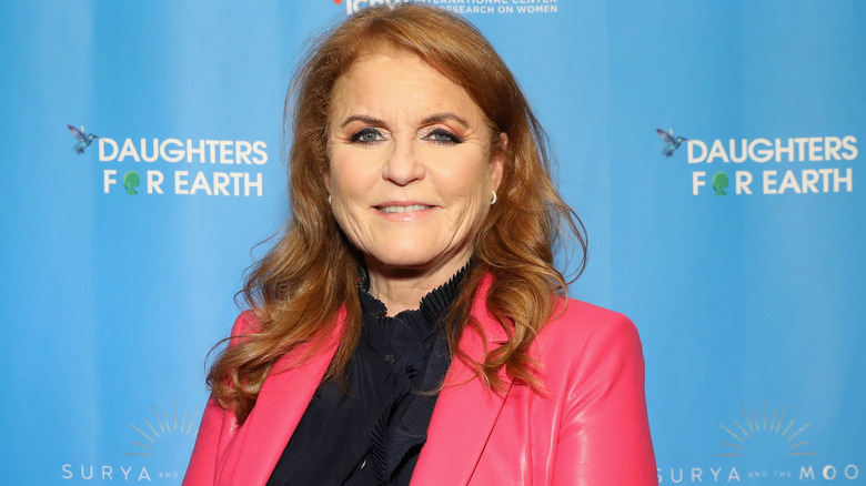 Sarah Ferguson smiling