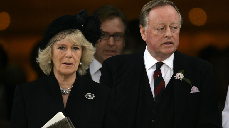 Queen Camilla with Andrew Parker Bowles