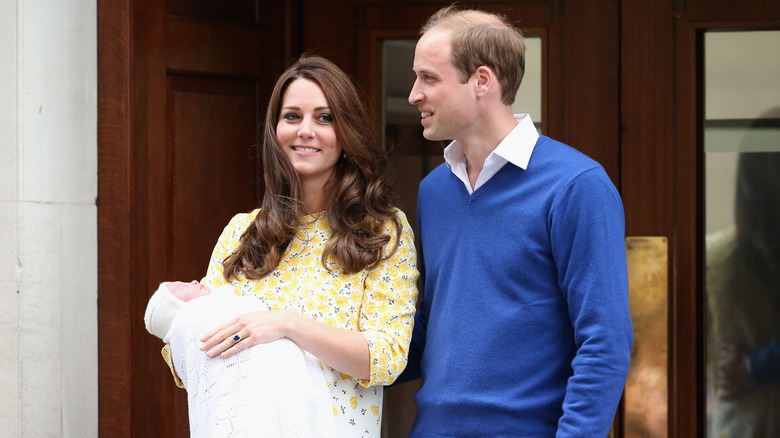 Kate Middleton Prince William posing