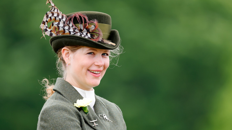 Lady Louise Windsor horse riding