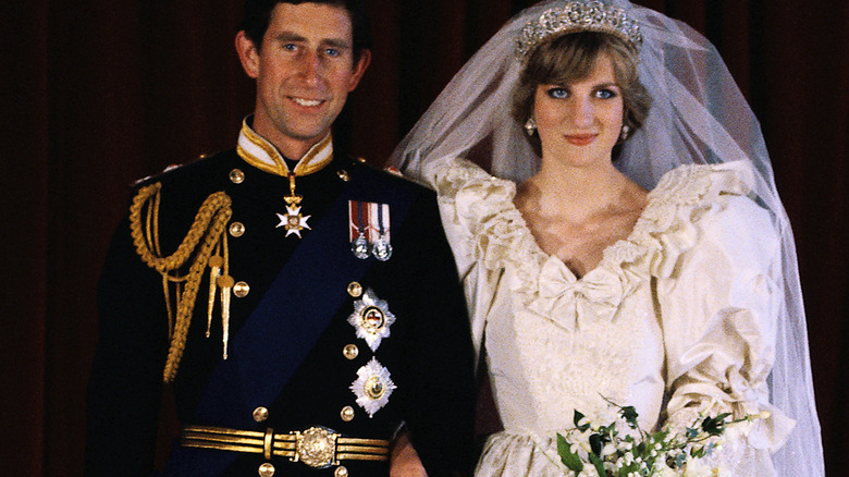 Princess Diana's wedding day