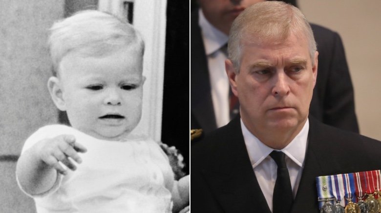 Prince Andrew 1961 and present day