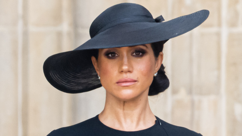 Meghan Markle at queen's funeral 