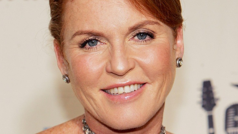 Sarah Ferguson smiling