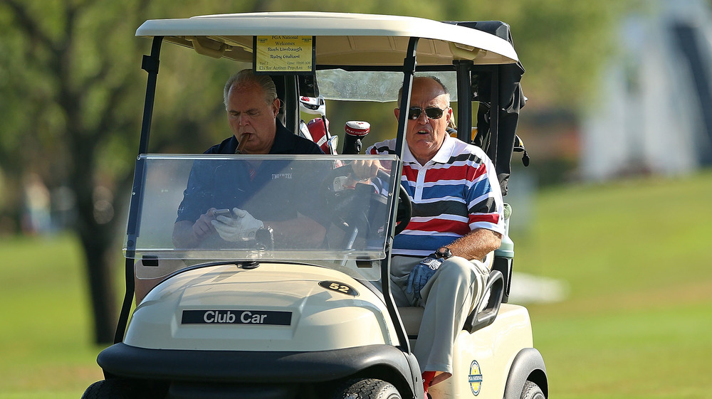 Rush Limbaugh and Rudy Giuliani