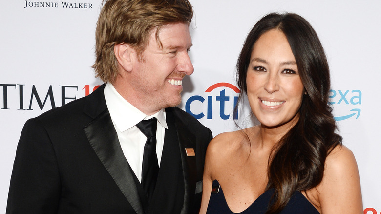 Chip and Joanna Gaines smiling