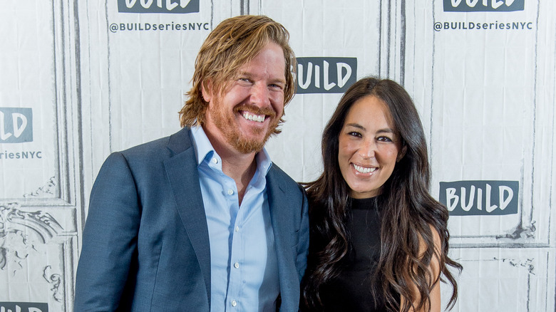 Chip and Joanna Gaines smiling