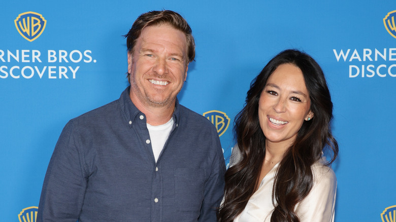 Chip and Joanna Gaines smiling