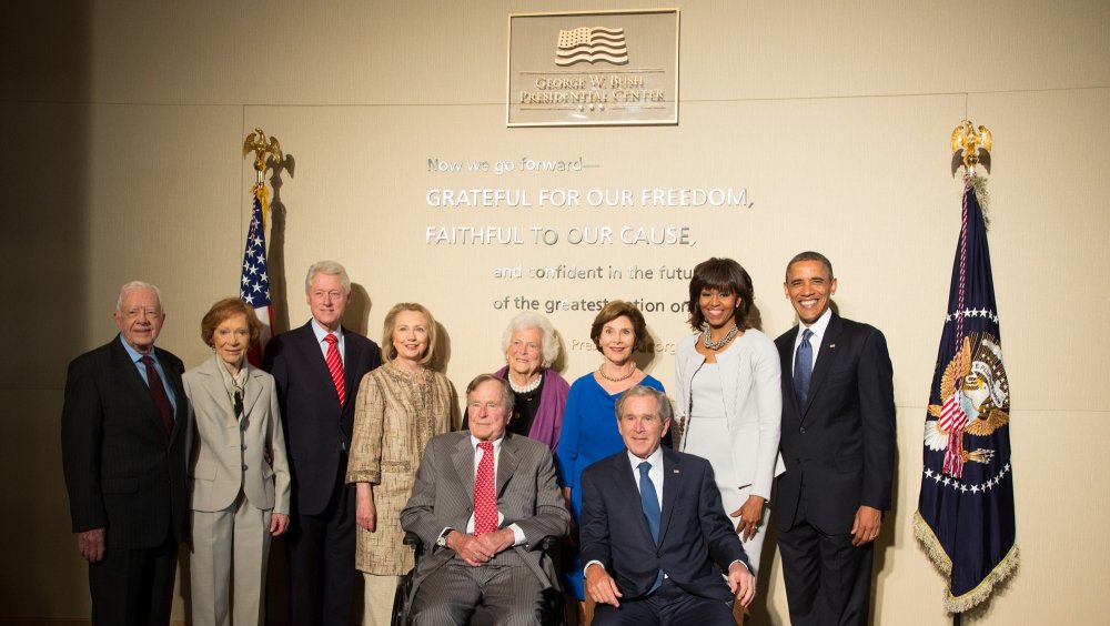 Former Presidents of the United States from Carter to Obama