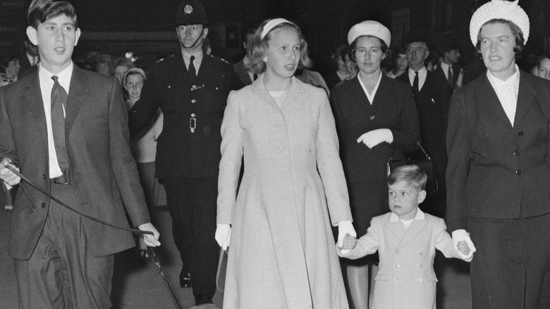 Mabel Anderson with royal children