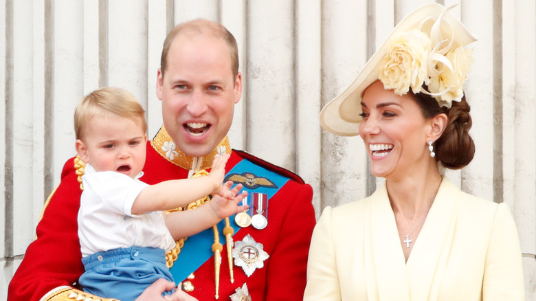 Louis at Trooping the Colour