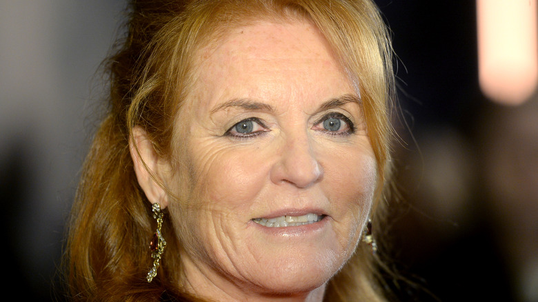 Sarah Ferguson smiling