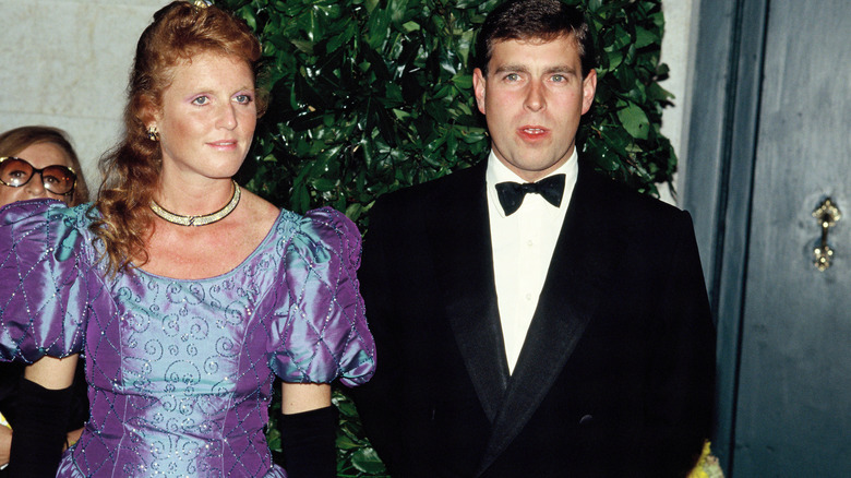 Sarah Ferguson, Prince Andrew dressed up