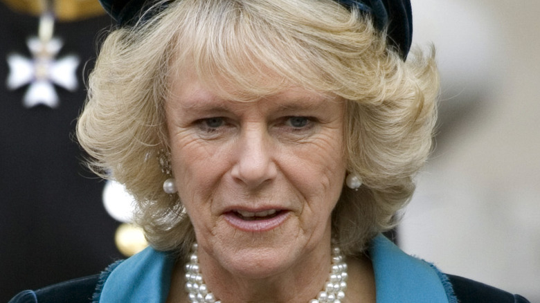 Camilla Parker-Bowles attending an event