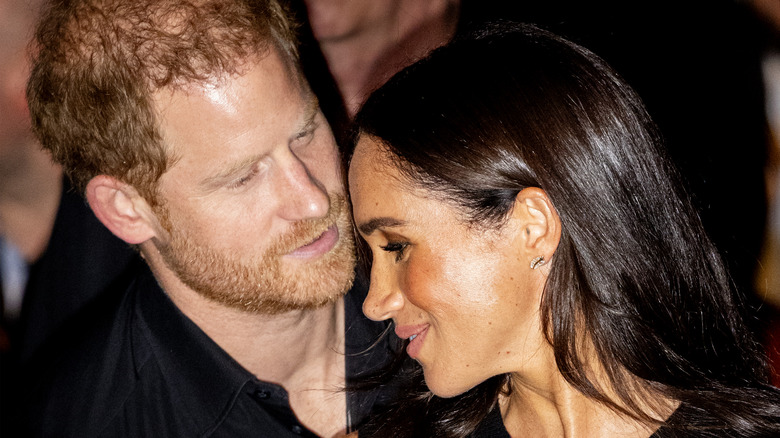 Harry and Meghan PDA