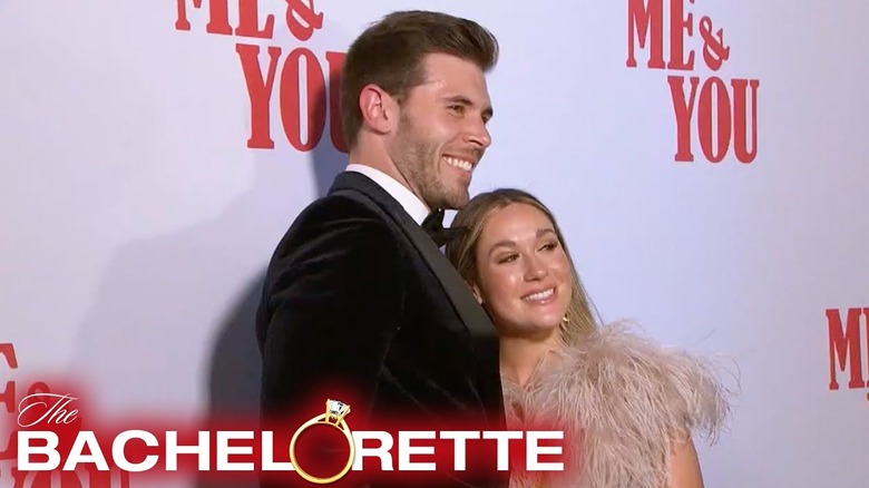 Rachel and Zach's red carpet date