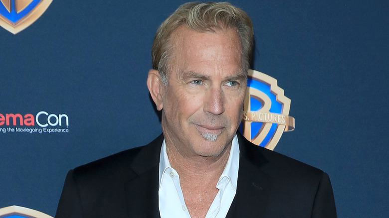 Kevin Costner at CinemaCon in Las Vegas in April 2024