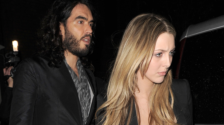 Laura Gallacher Brand with Russell Brand