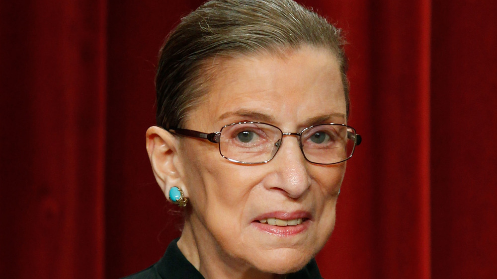 Former Supreme Court Justice Ruth Bader Ginsburg