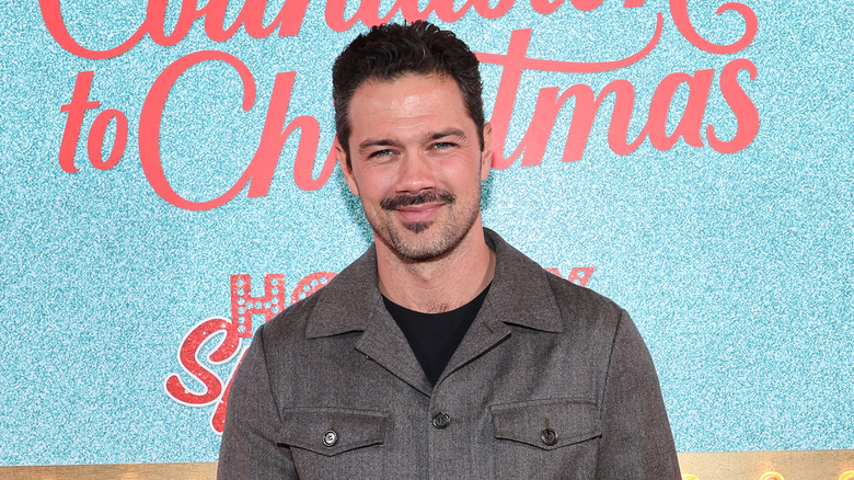 Ryan Paevey at a Countdown to Christmas event