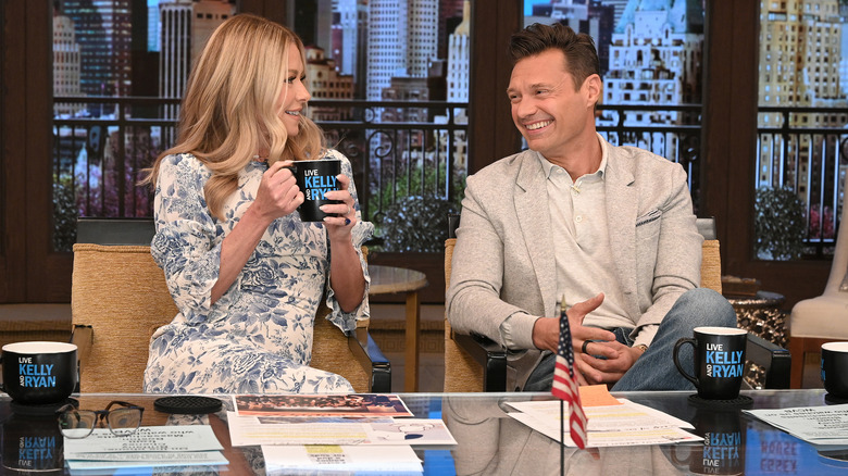  Kelly Ripa Ryan Seacrest Live