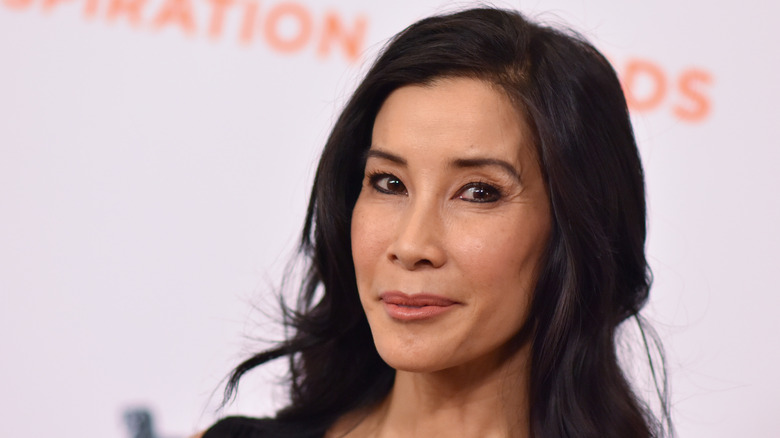 Lisa Ling posing at an event