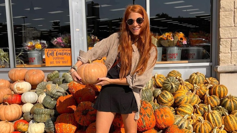 Jenn Todryk at pumpkin patch