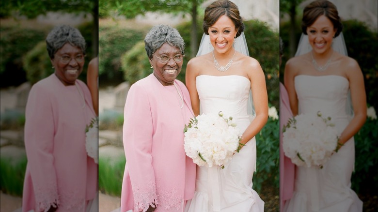 Tamera Mowry-Housley and her grandmother