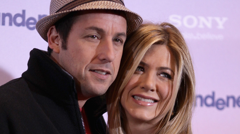 Adam Sandler with Jennifer Aniston