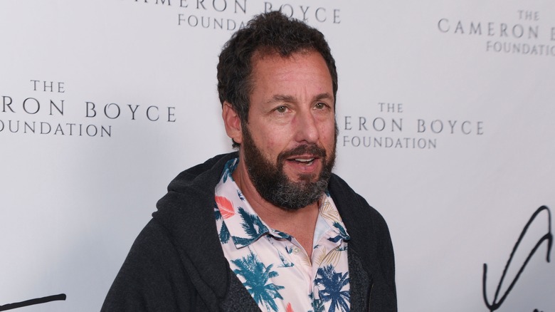 Adam Sandler disheveled at gala