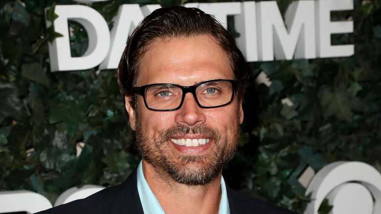 Joshua Morrow smiling