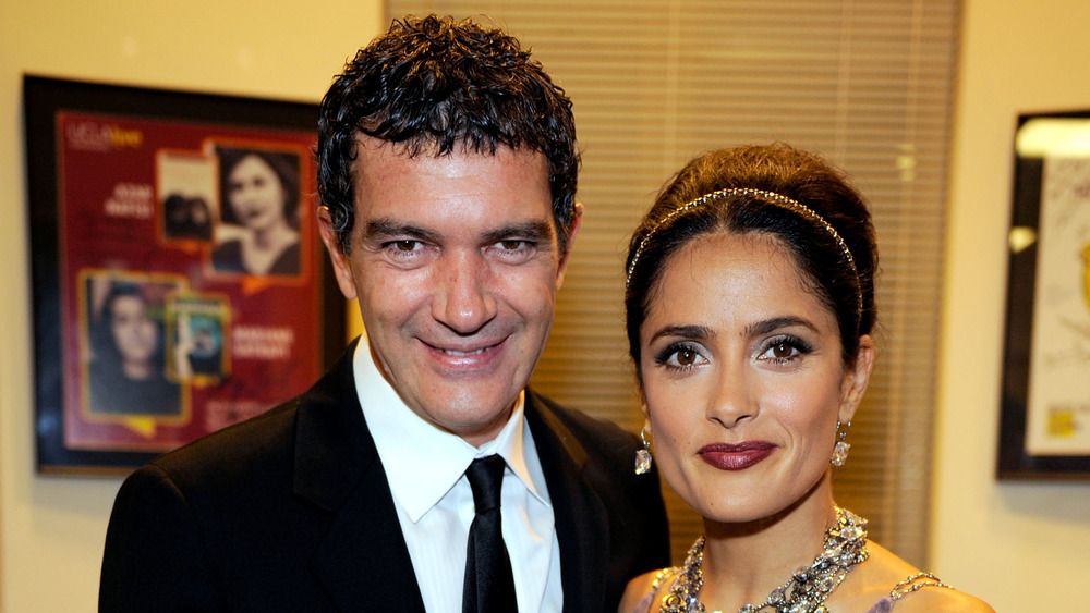 Salma Hayek and Antonio Banderas 