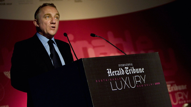 François-Henri Pinault at sustainable fashion conference