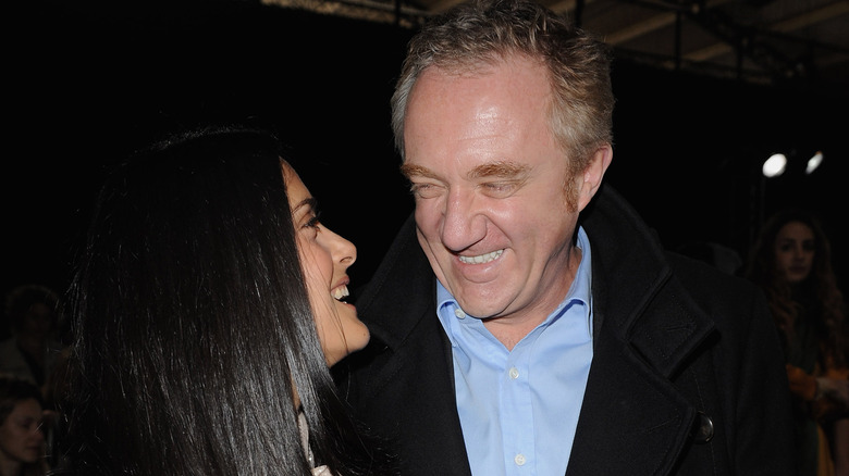 François-Henri Pinault and Salma Hayek, 2009