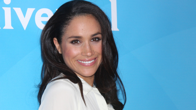 Meghan Markle smiling