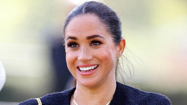 Meghan Markle smiling