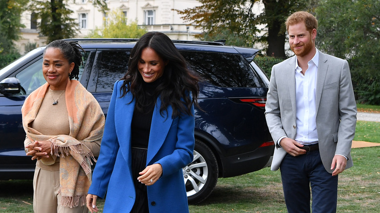 Doria Ragland, Meghan Markle, Prince Harry